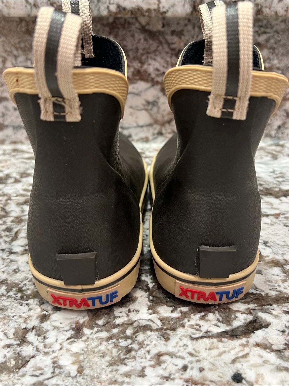 XTRATUF Kids' Brown Waterproof Pull-On Rain Boots - Picture 5 of 9